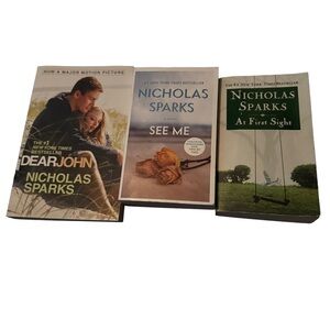 Nicholas Sparks Paperback Book Bundle
